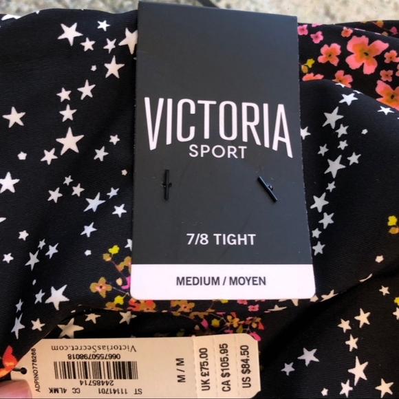 Victoria Sport floral and star print leggings - Picture 2 of 7